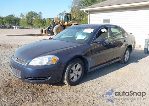 2009 Chevrolet Impala Lt из США, поврежденный, VIN 2G1WT57K291259203